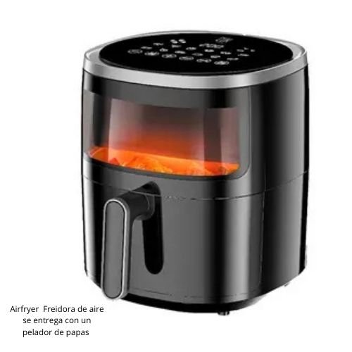 Freidora De Aire Gadnic Airfryer 5L Digital Sin Aceite Pantalla Táctil