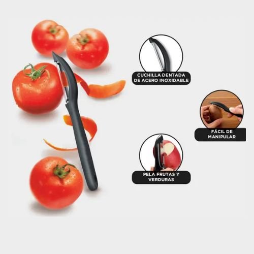 Pelador de Papas  Universal Gadnic de Acero Inoxidable