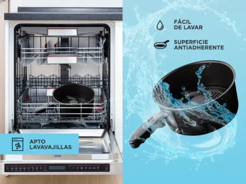 Freidora de Aire Gadnic F70 Sin Aceite 7 Litros 1400w - Image 5